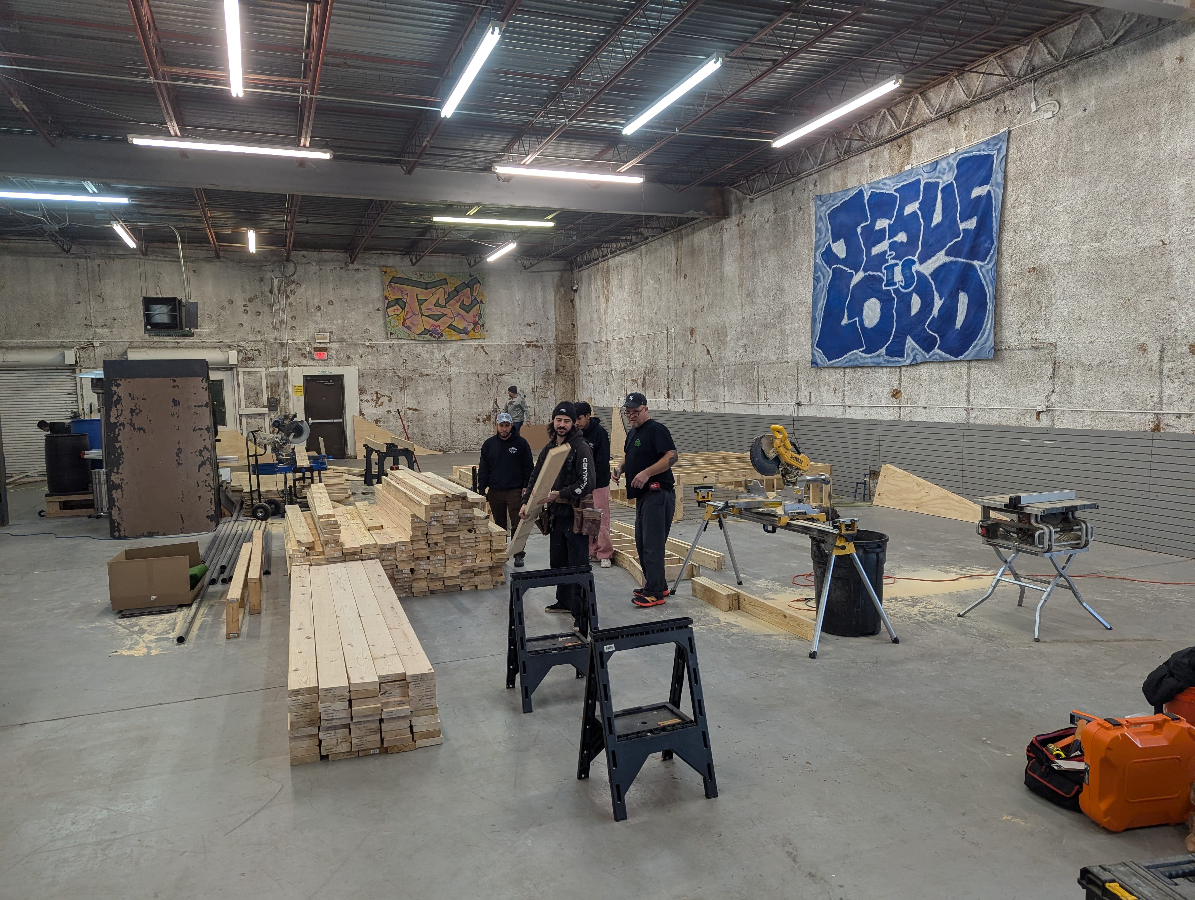 Park Info buildout day1